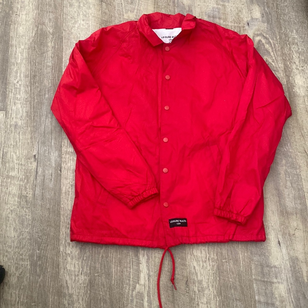 Leisure Rules Coaches Jacket